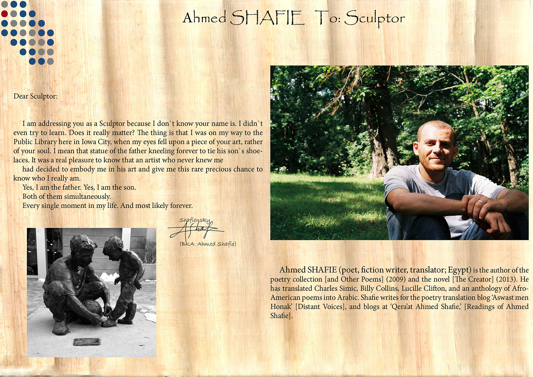 Photo-letter pairing, IWP, 2014 - Page 2014