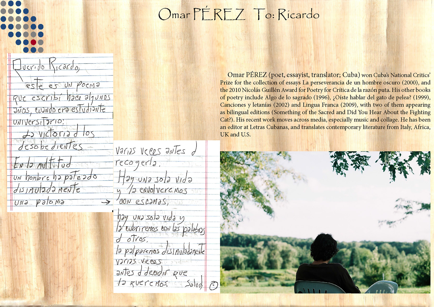 Photo-letter pairing, IWP, 2014 - Page 2014