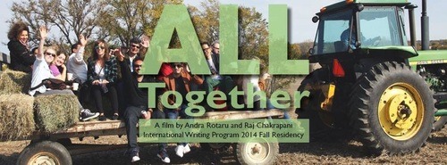 IWP, The International Writing Program, All Together 2014, documentary - Afis proiect documentar All Together